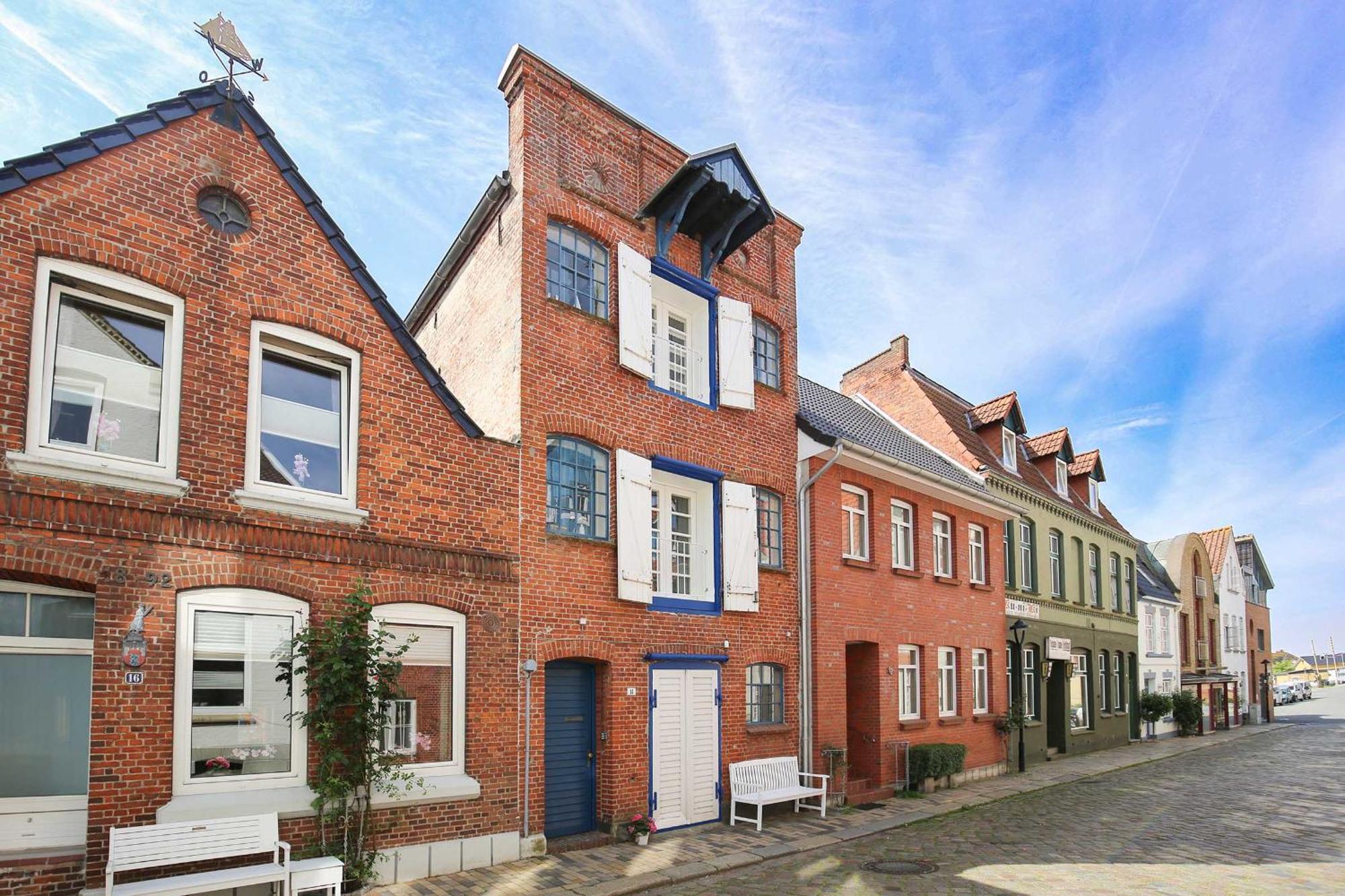 Apartmán Altes Kontorhaus Kajuete Husum  Exteriér fotografie