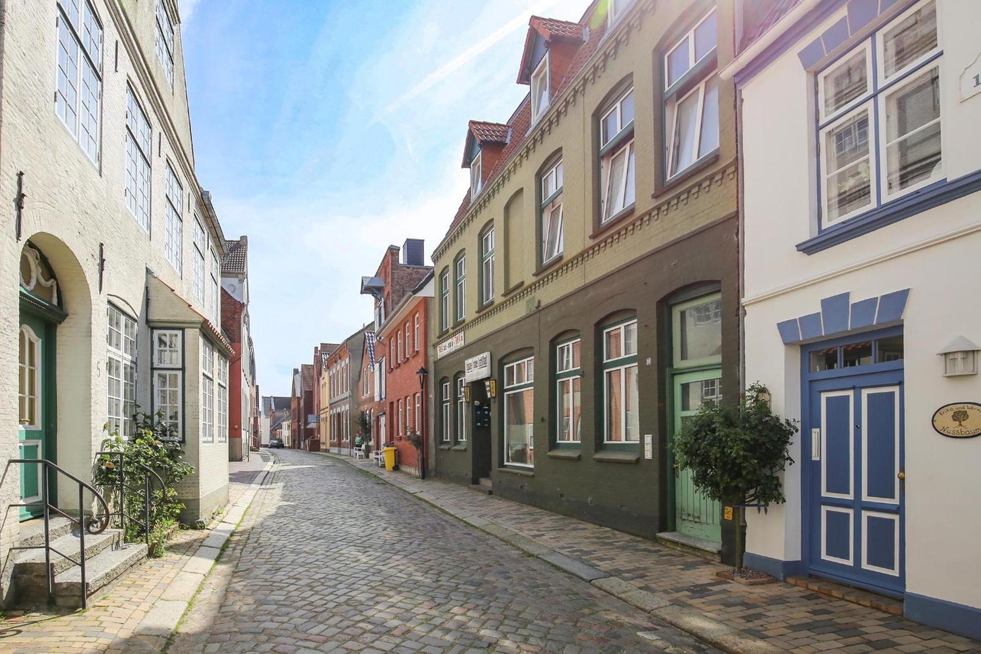 Apartmán Altes Kontorhaus Kajuete Husum  Exteriér fotografie